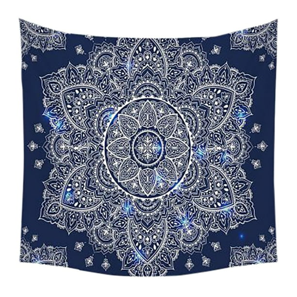 Mandala Polyester Tapestry Wall Hanging Decor Cover Carpet Beach Towel Yoga Mat